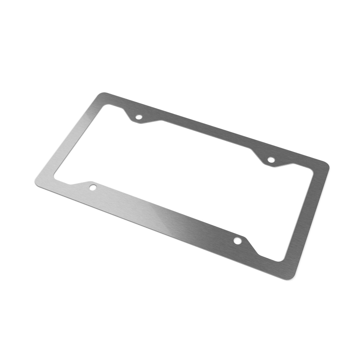 JJ Grappling Arts Metal License Plate Frame - Black