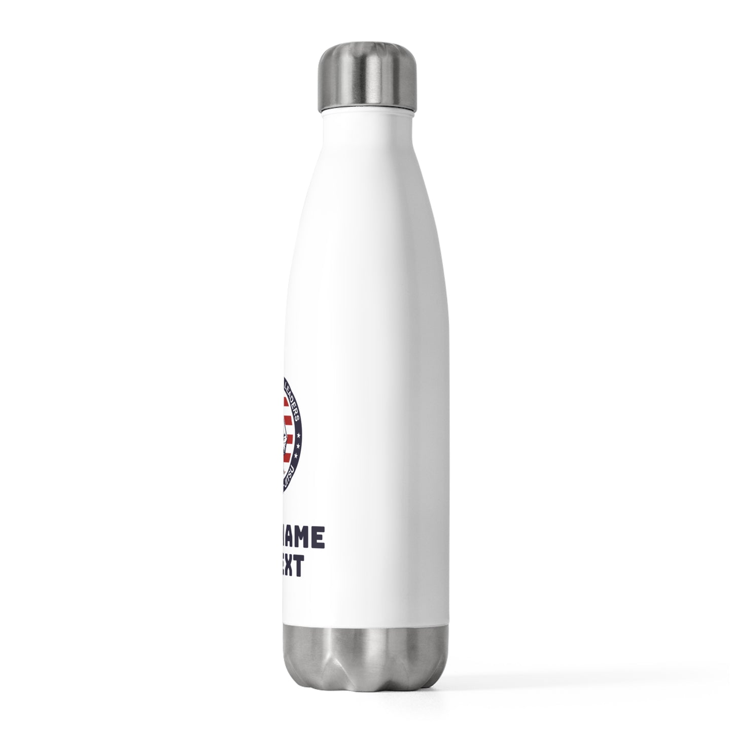 PERSONALIZABLE America's Future Leaders Brazilian Jiu Jitsu 20oz Insulated Water Bottle, 20 oz