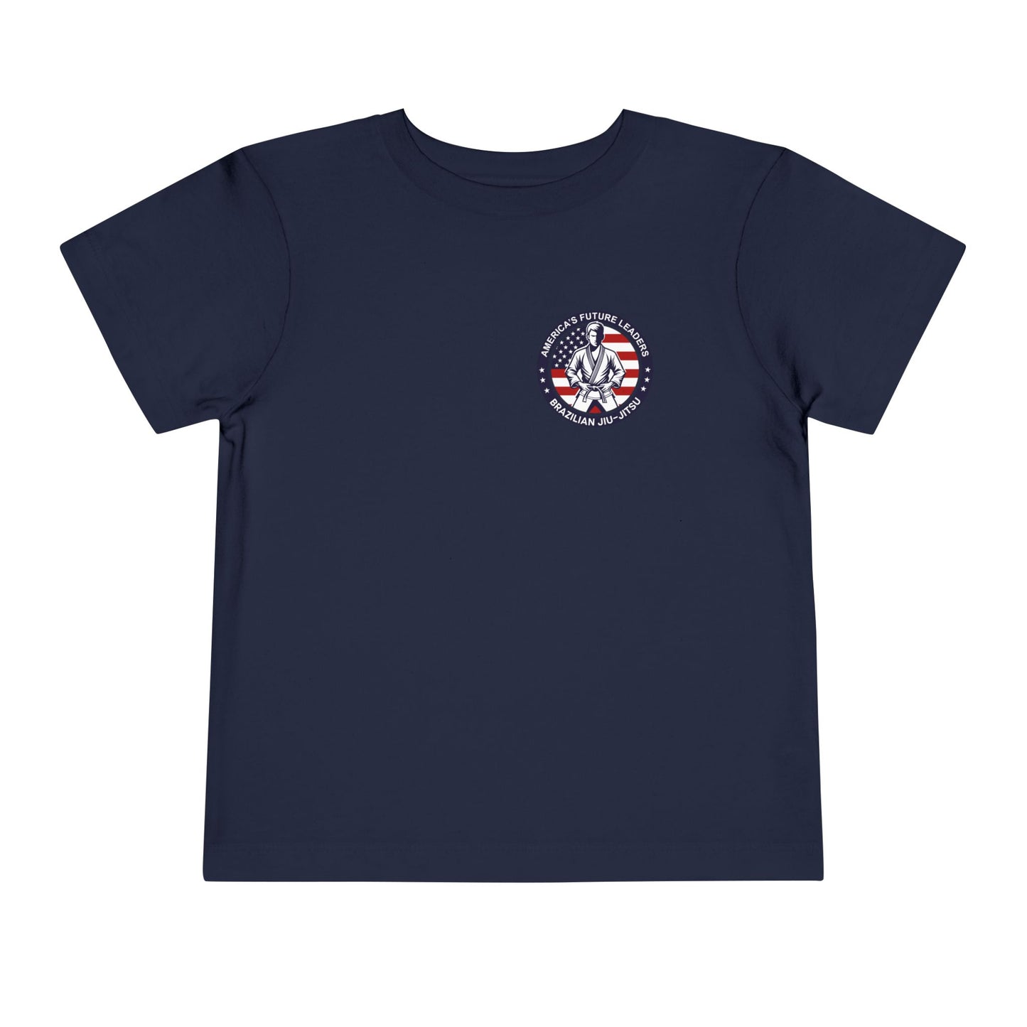 PERSONALIZABLE America's Future Leaders Brazilian Jiu Jitsu Toddler Size Short Sleeve Tee