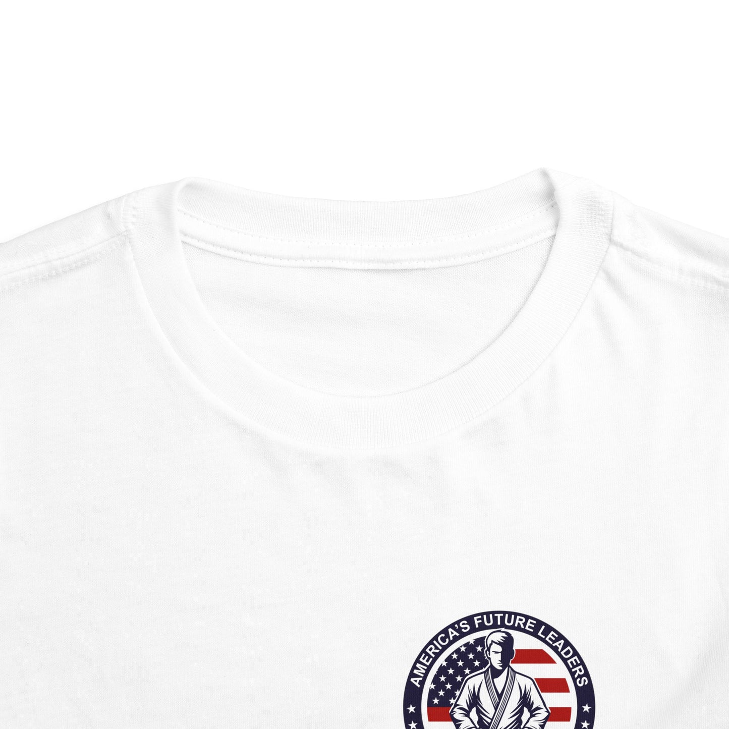PERSONALIZABLE America's Future Leaders Brazilian Jiu Jitsu Toddler Size Short Sleeve Tee