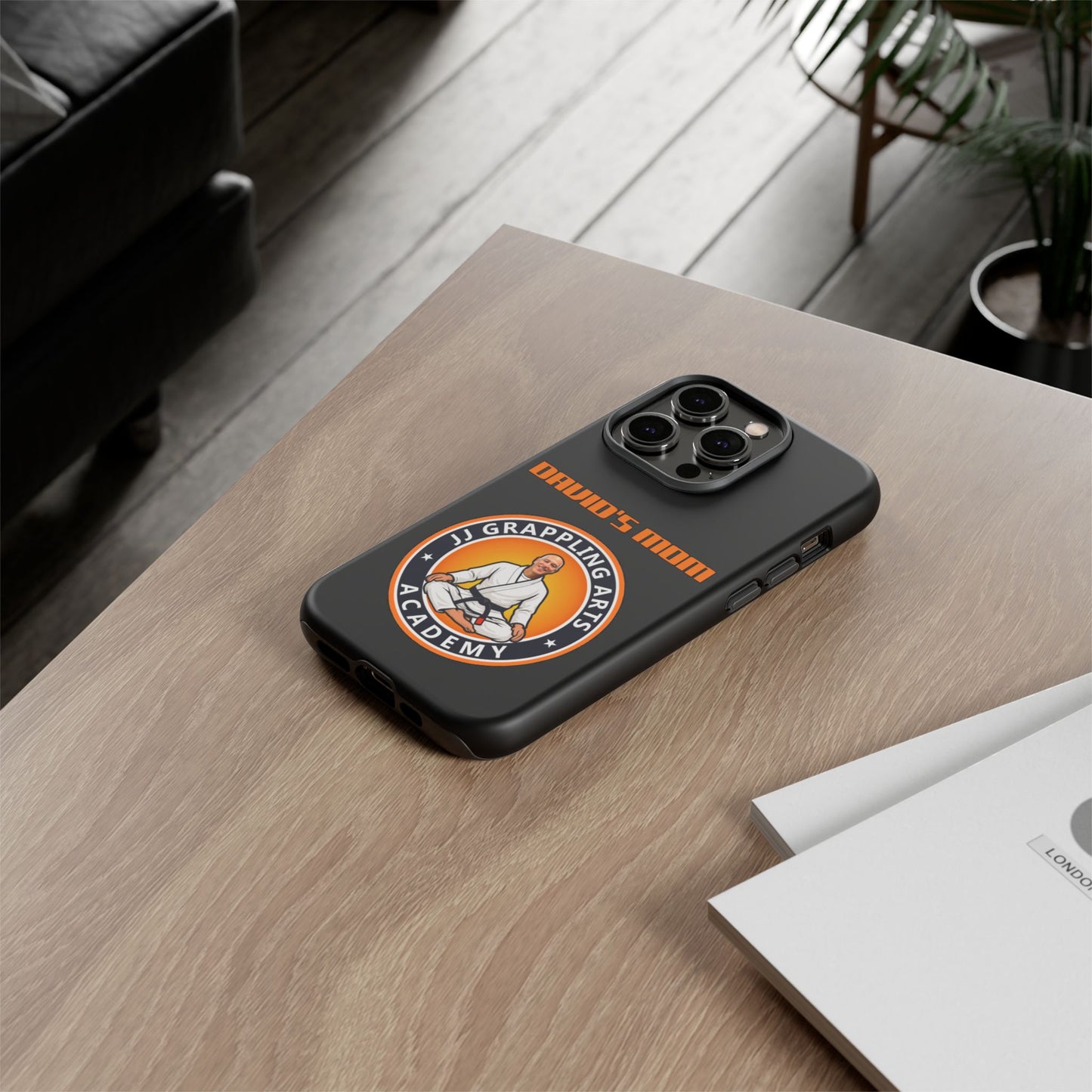 PERSONALIZED JJ Grappling Arts Academy Impact Resistant Phone Case, ALL iPhone Models