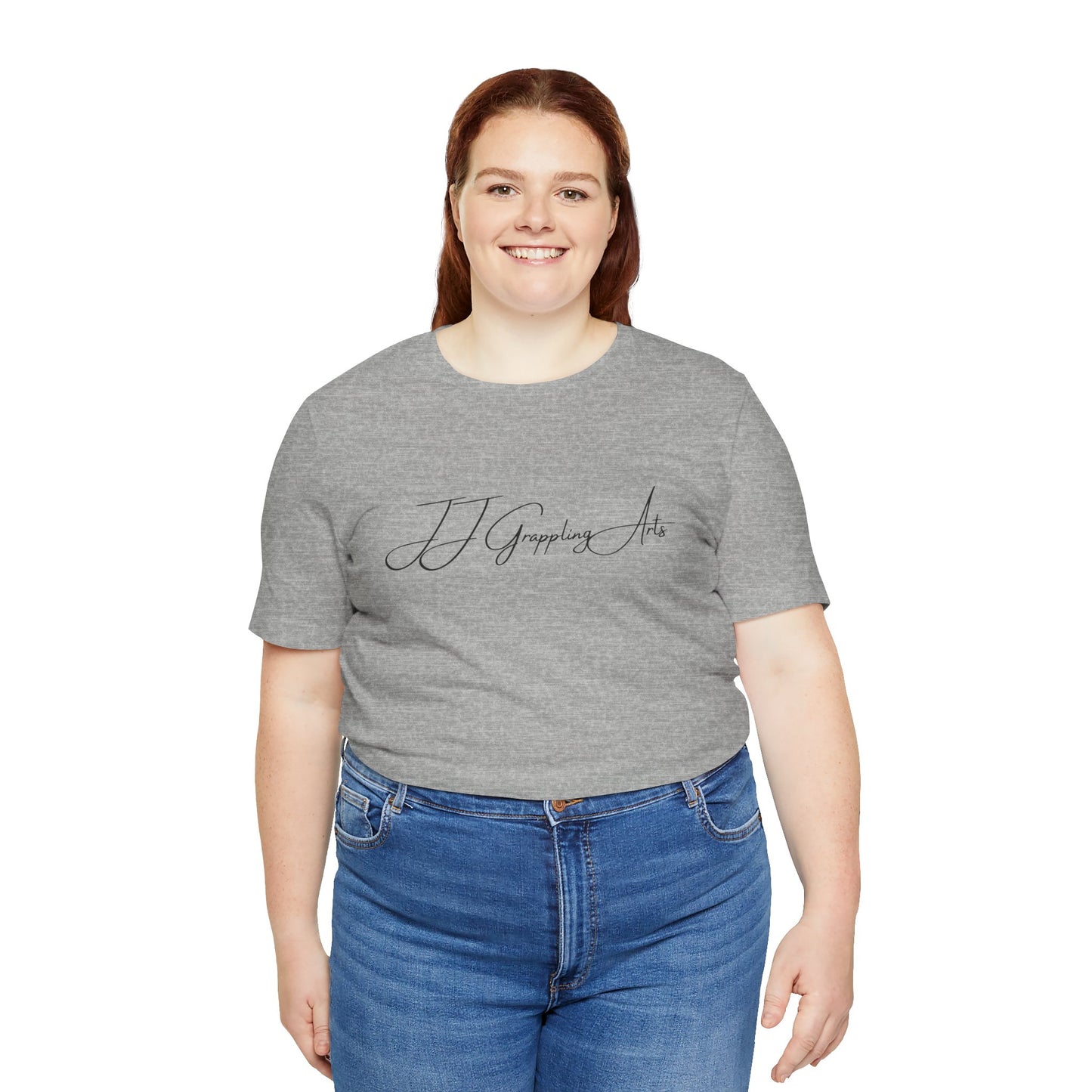 JJ Grappling Arts Signature Soft-Style Minimalist Short Sleeve Tee, 5 Colors - Bella+Canvas