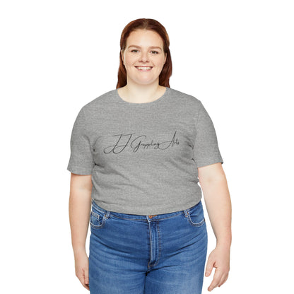 JJ Grappling Arts Signature Soft-Style Minimalist Short Sleeve Tee, 5 Colors - Bella+Canvas