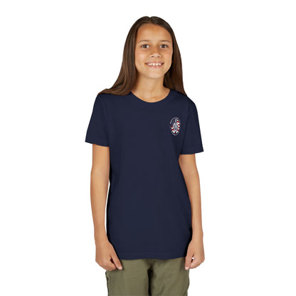 PERSONALIZABLE America's Future Leaders Brazilian Jiu Jitsu Youth Short Sleeve Tee