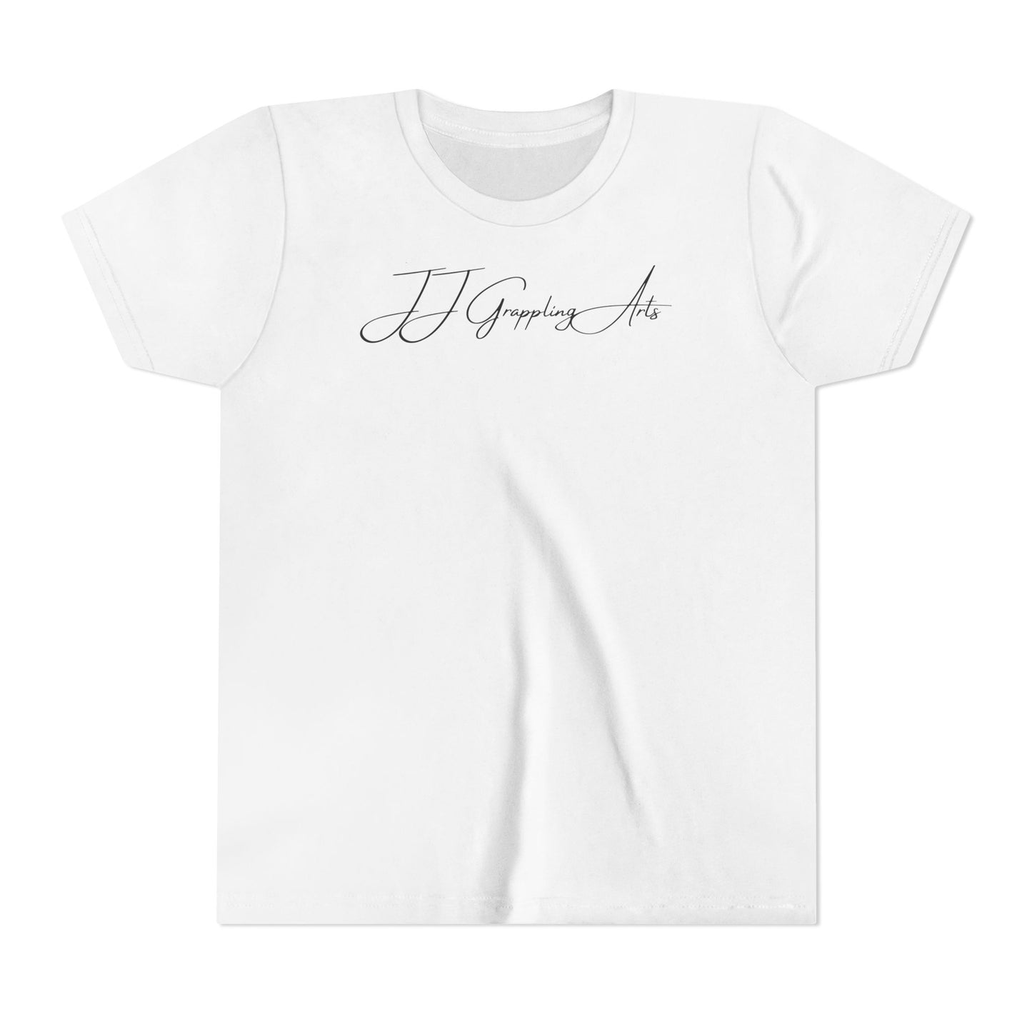 JJ Grappling Arts Signature Minimalist Youth Short Sleeve Tee, 4 Colors - Bella+Canvas