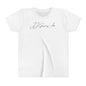 JJ Grappling Arts Signature Minimalist Youth Short Sleeve Tee, 4 Colors - Bella+Canvas