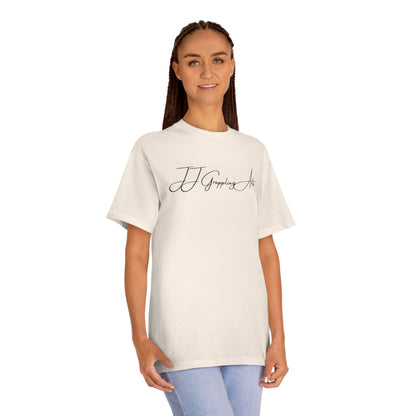 JJ Grappling Arts Signature Minimalist Unisex Classic Cotton Tee, 4 Colors - American Apparel Brand