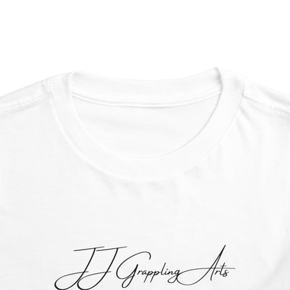 JJ Grappling Arts Signature Minimalist Toddler Short Sleeve Tee, 4 Colors - Bella+Canvas