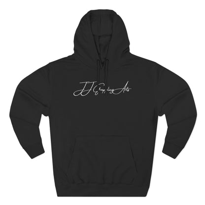 JJ Grappling Arts Signature Minimalist Three-Panel Fleece Hoodie, 4 Colors - Lane Seven