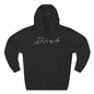 JJ Grappling Arts Signature Minimalist Three-Panel Fleece Hoodie, 4 Colors - Lane Seven