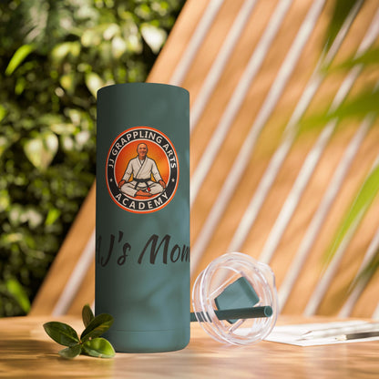 PERSONALIZED JJ Grappling Arts Academy Skinny Matte Tumbler, 20oz, 5 Colors