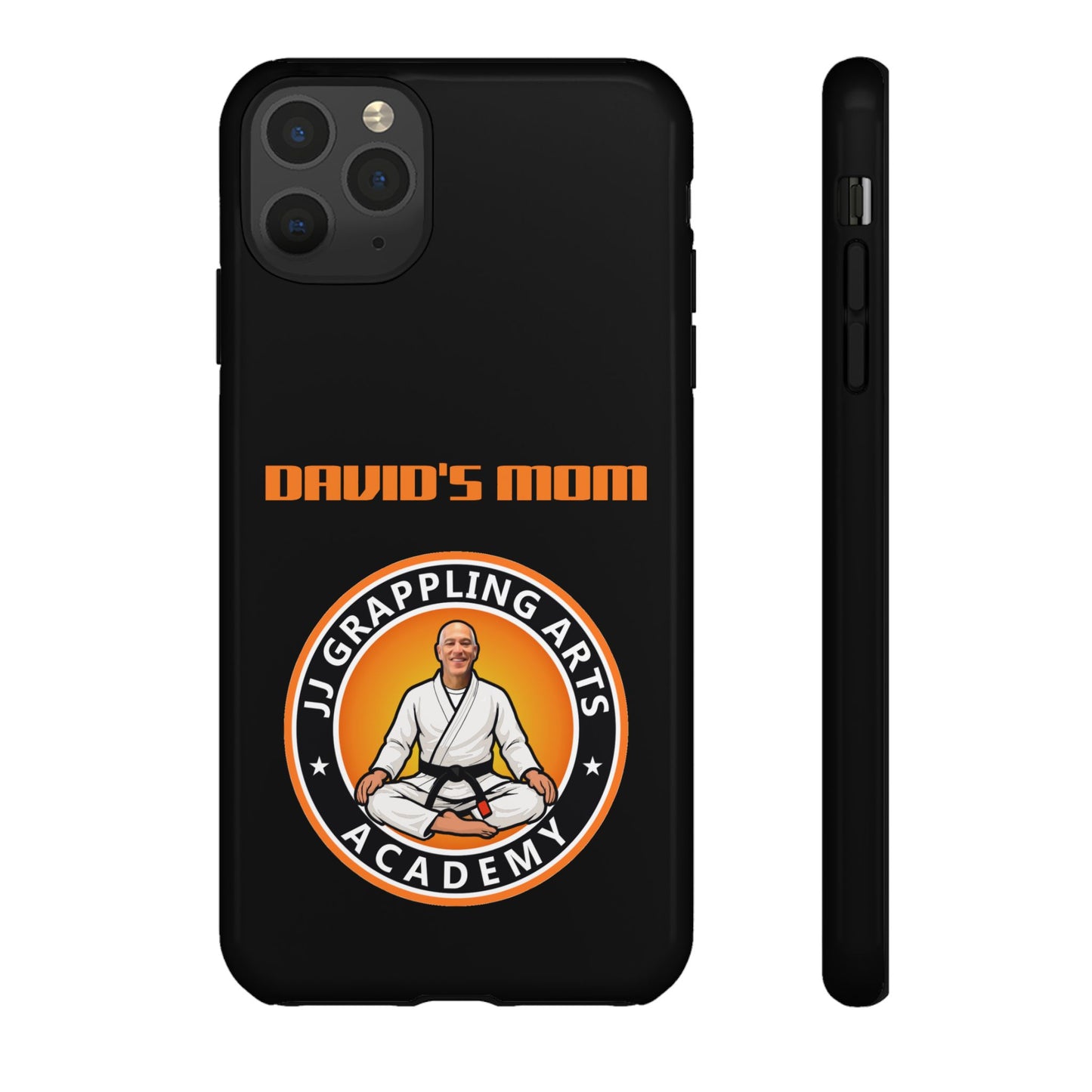 PERSONALIZED JJ Grappling Arts Academy Impact Resistant Phone Case, ALL iPhone Models