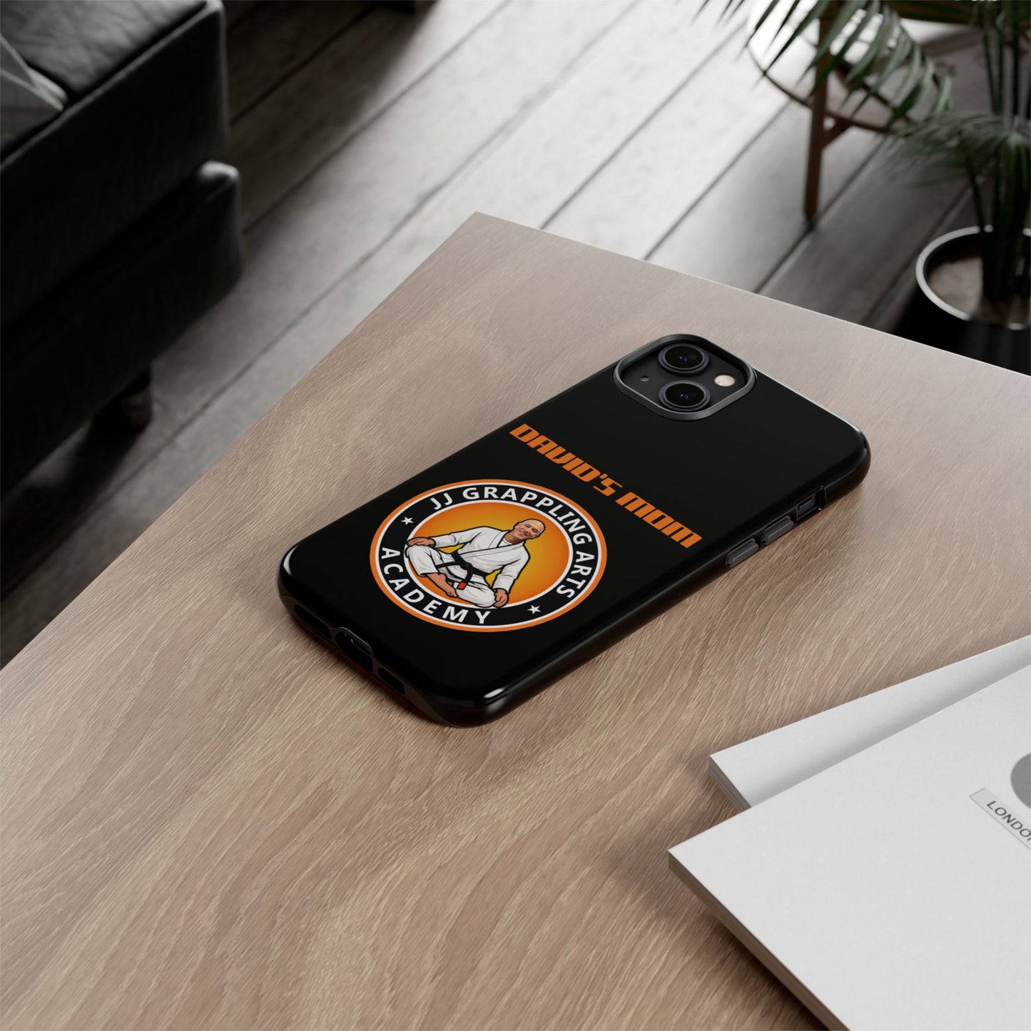 PERSONALIZED JJ Grappling Arts Academy Impact Resistant Phone Case, ALL iPhone Models
