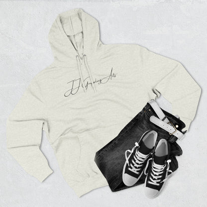 JJ Grappling Arts Signature Minimalist Three-Panel Fleece Hoodie, 4 Colors - Lane Seven