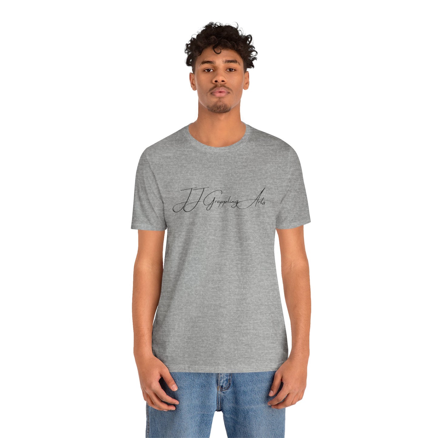 JJ Grappling Arts Signature Soft-Style Minimalist Short Sleeve Tee, 5 Colors - Bella+Canvas