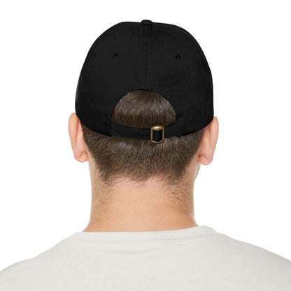 JJ Grappling Arts Academy UNISEX Dad Hat with Black Leather Patch, 4 Colors