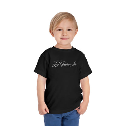JJ Grappling Arts Signature Minimalist Toddler Short Sleeve Tee, 4 Colors - Bella+Canvas