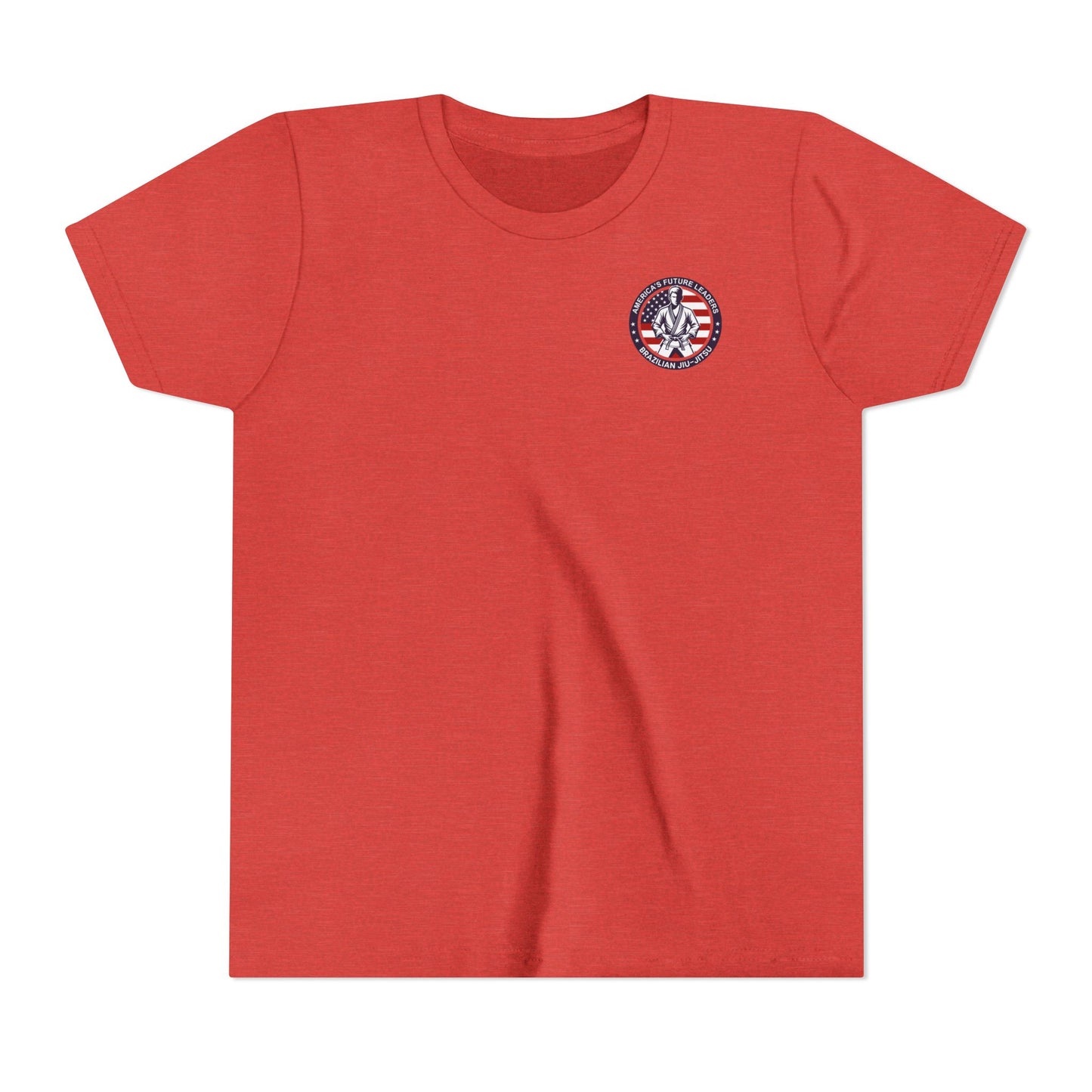 PERSONALIZABLE America's Future Leaders Brazilian Jiu Jitsu Youth Short Sleeve Tee