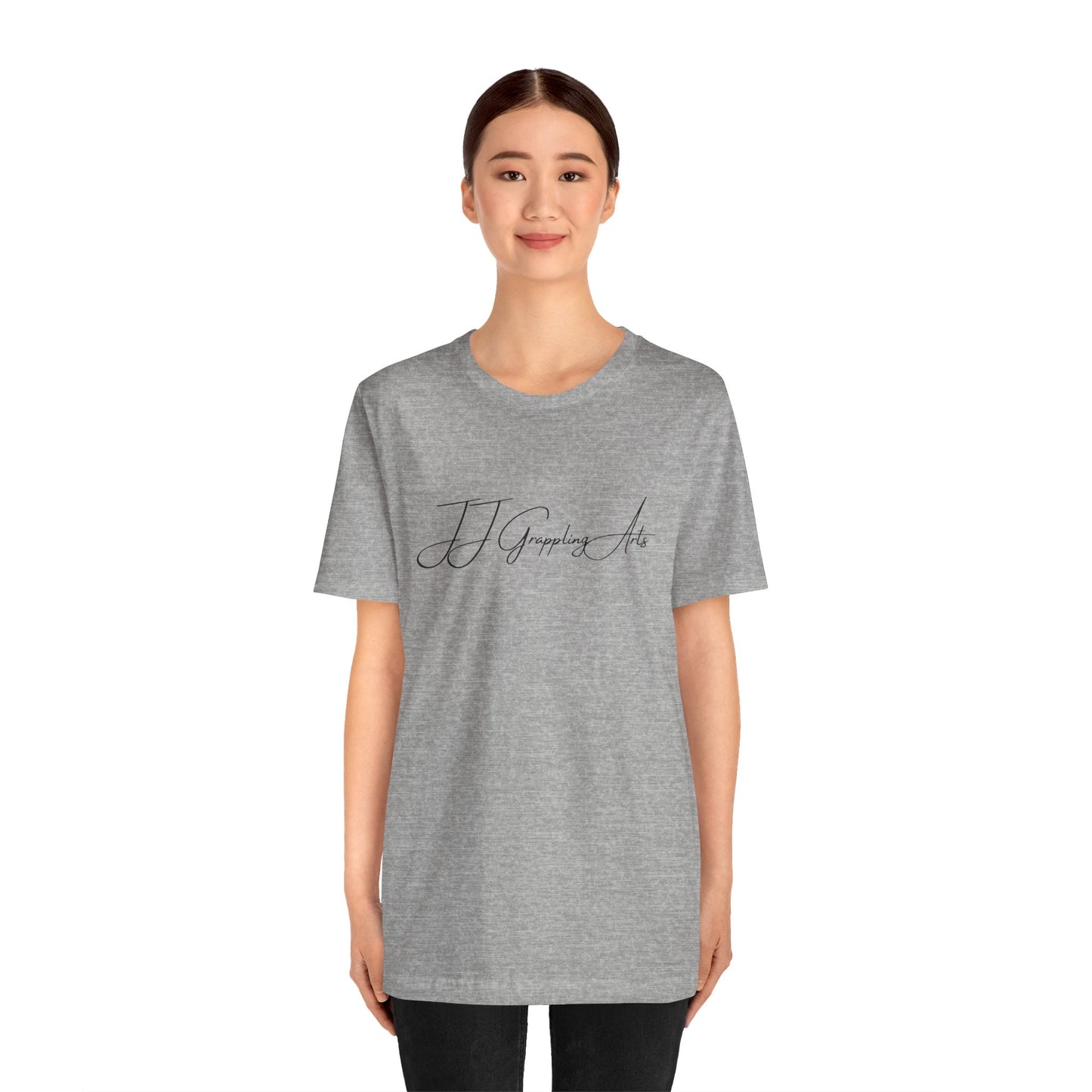JJ Grappling Arts Signature Soft-Style Minimalist Short Sleeve Tee, 5 Colors - Bella+Canvas
