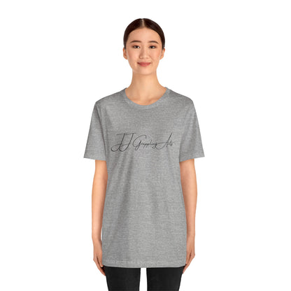 JJ Grappling Arts Signature Soft-Style Minimalist Short Sleeve Tee, 5 Colors - Bella+Canvas