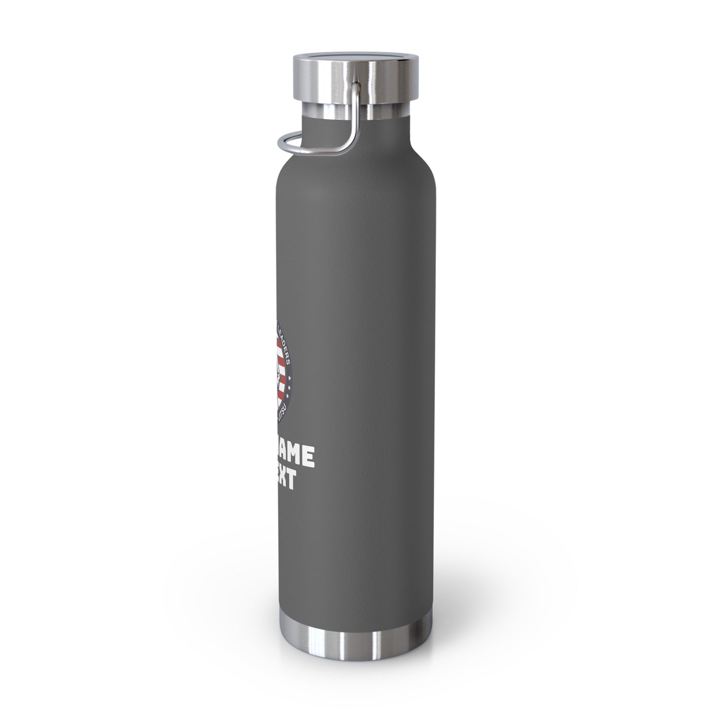PERSONALIZABLE America's Future Leaders Brazilian Jiu Jitsu Copper Vacuum Insulated Bottle, 22oz