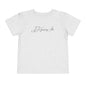 JJ Grappling Arts Signature Minimalist Toddler Short Sleeve Tee, 4 Colors - Bella+Canvas