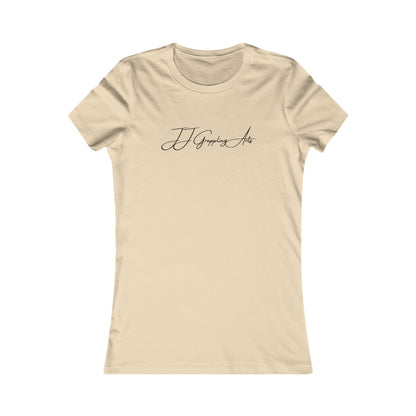 JJ Grappling Arts Signature Soft-Style Minimalist Women's Favorite Tee, 5 Colors - Bella+Canvas