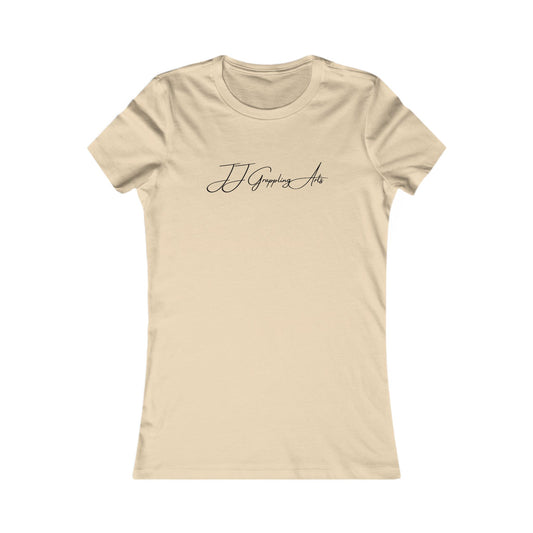 JJ Grappling Arts Signature Soft-Style Minimalist Women's Favorite Tee, 5 Colors - Bella+Canvas