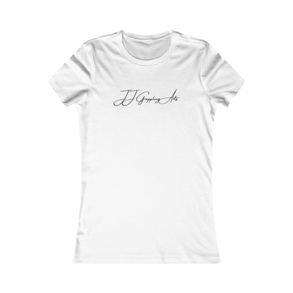 JJ Grappling Arts Signature Soft-Style Minimalist Women's Favorite Tee, 5 Colors - Bella+Canvas