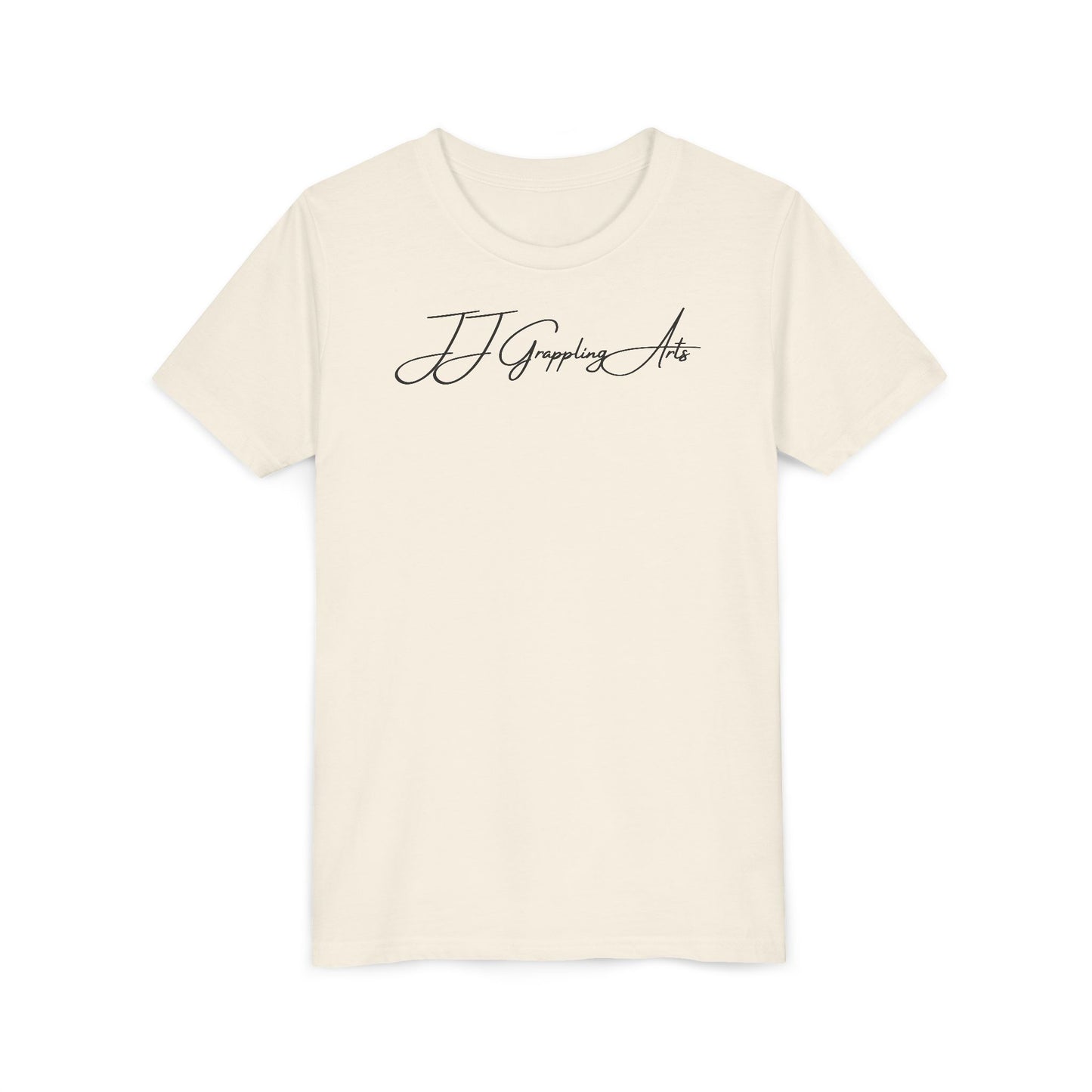 JJ Grappling Arts Signature Minimalist Youth Short Sleeve Tee, 4 Colors - Bella+Canvas