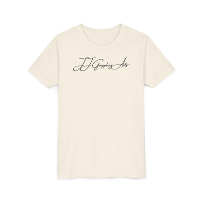 JJ Grappling Arts Signature Minimalist Youth Short Sleeve Tee, 4 Colors - Bella+Canvas