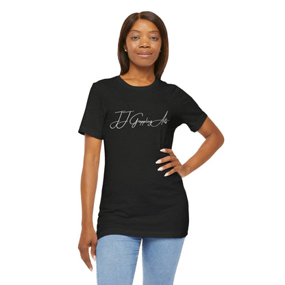 JJ Grappling Arts Signature Soft-Style Minimalist Short Sleeve Tee, 5 Colors - Bella+Canvas