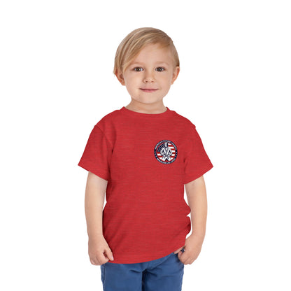 PERSONALIZABLE America's Future Leaders Brazilian Jiu Jitsu Toddler Size Short Sleeve Tee