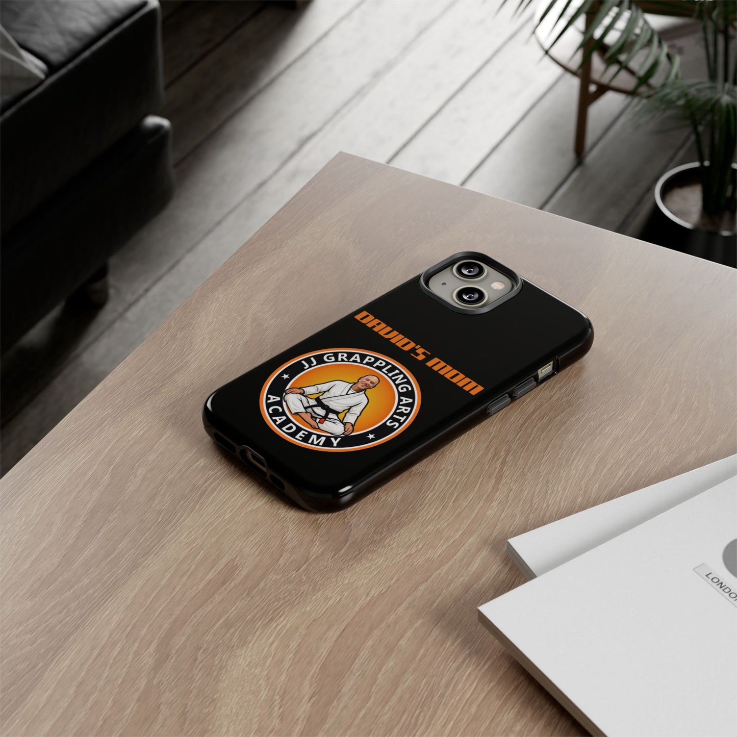 PERSONALIZED JJ Grappling Arts Academy Impact Resistant Phone Case, ALL iPhone Models