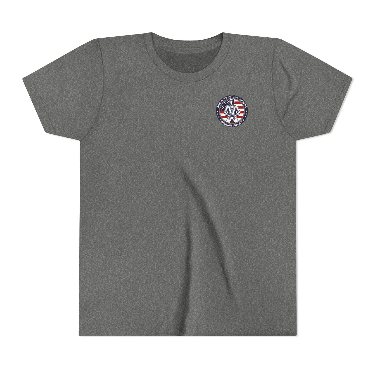 PERSONALIZABLE America's Future Leaders Brazilian Jiu Jitsu Youth Short Sleeve Tee