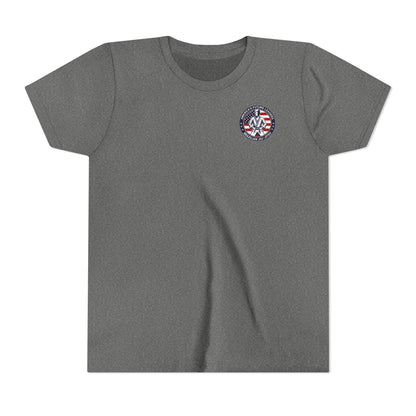 PERSONALIZABLE America's Future Leaders Brazilian Jiu Jitsu Youth Short Sleeve Tee