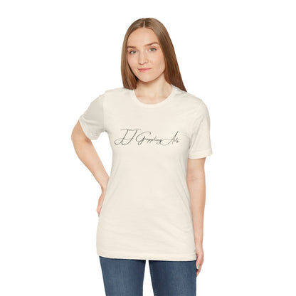 JJ Grappling Arts Signature Soft-Style Minimalist Short Sleeve Tee, 5 Colors - Bella+Canvas