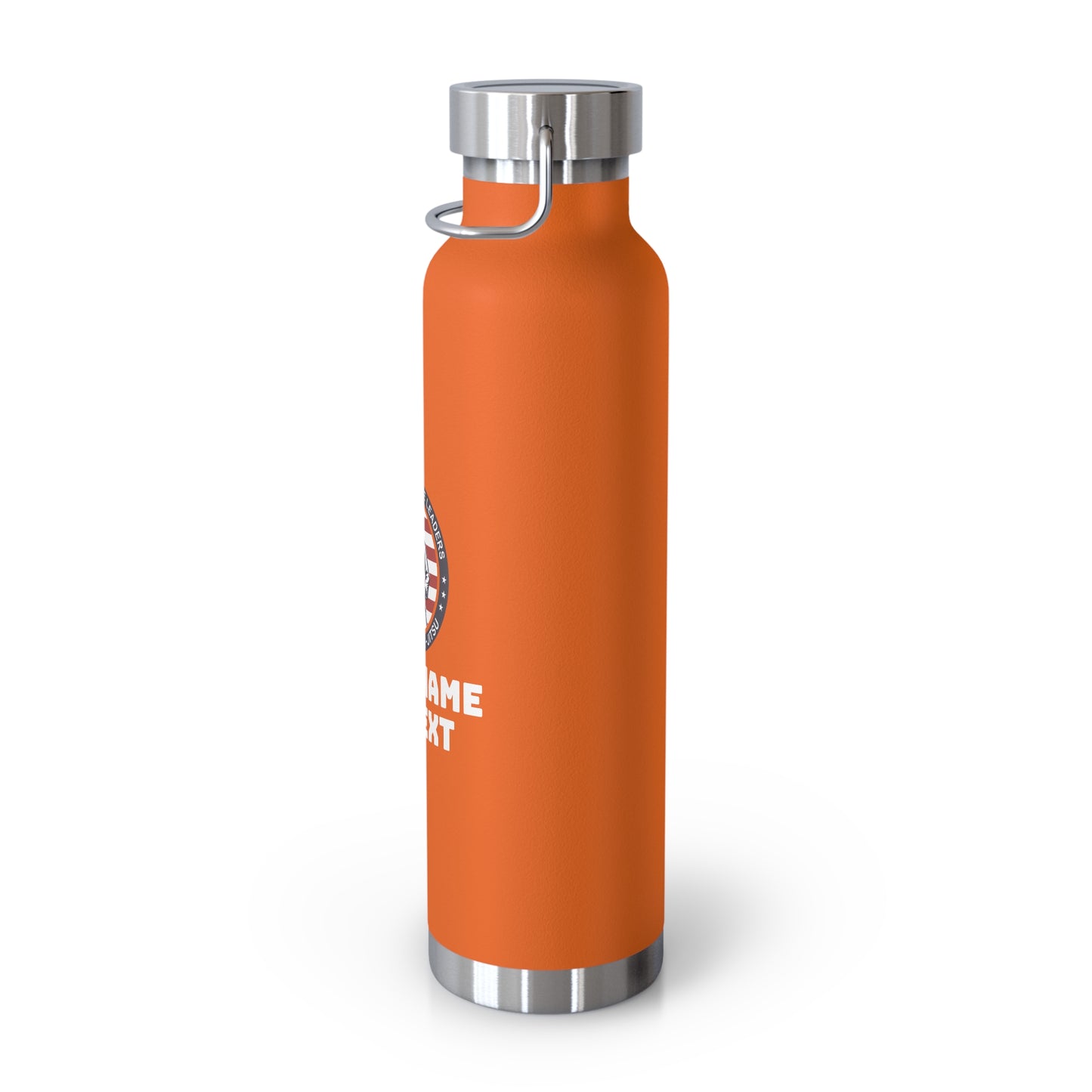 PERSONALIZABLE America's Future Leaders Brazilian Jiu Jitsu Copper Vacuum Insulated Bottle, 22oz