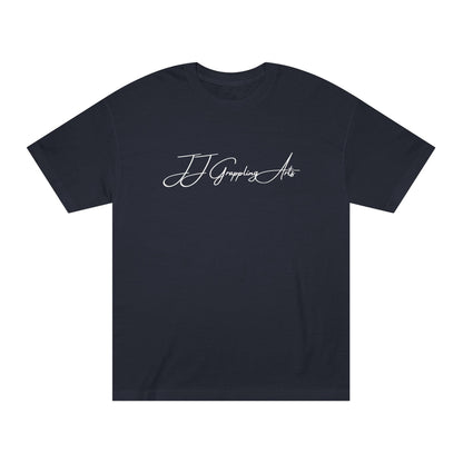 JJ Grappling Arts Signature Minimalist Unisex Classic Cotton Tee, 4 Colors - American Apparel Brand