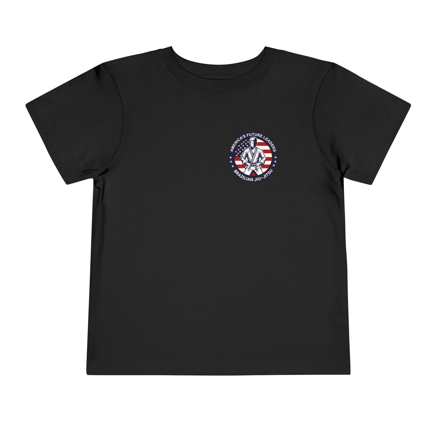 PERSONALIZABLE America's Future Leaders Brazilian Jiu Jitsu Toddler Size Short Sleeve Tee
