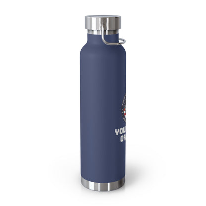 PERSONALIZABLE America's Future Leaders Brazilian Jiu Jitsu Copper Vacuum Insulated Bottle, 22oz