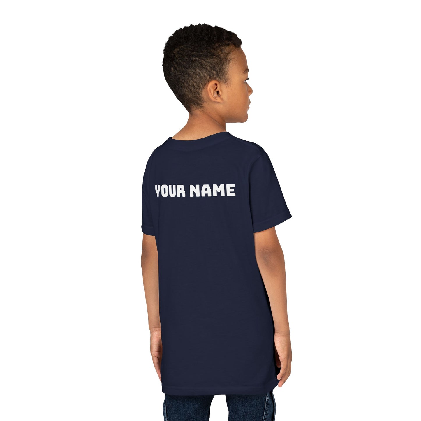 PERSONALIZABLE America's Future Leaders Brazilian Jiu Jitsu Youth Short Sleeve Tee