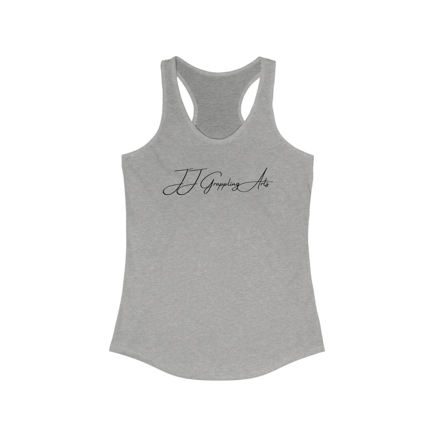 JJ Grappling Arts Signature Minimalists Women's Ideal Racerback Tank, 3 Colors - Next Level
