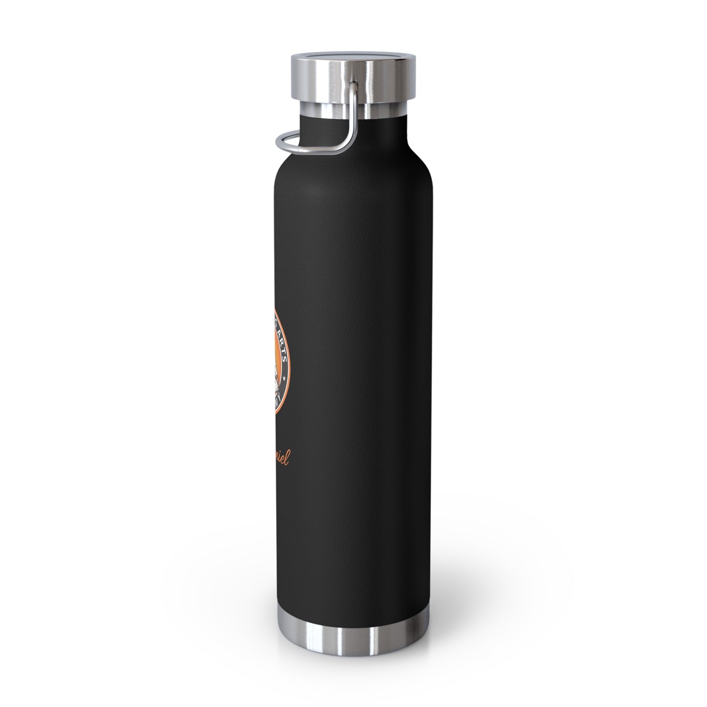 PERSONALIZED JJ Grappling Arts Academy Copper Vacuum Insulated Bottle, 22oz, 7 Colors