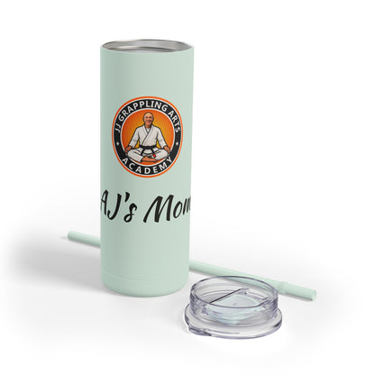 PERSONALIZED JJ Grappling Arts Academy Skinny Matte Tumbler, 20oz, 5 Colors