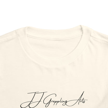 JJ Grappling Arts Signature Minimalist Toddler Short Sleeve Tee, 4 Colors - Bella+Canvas