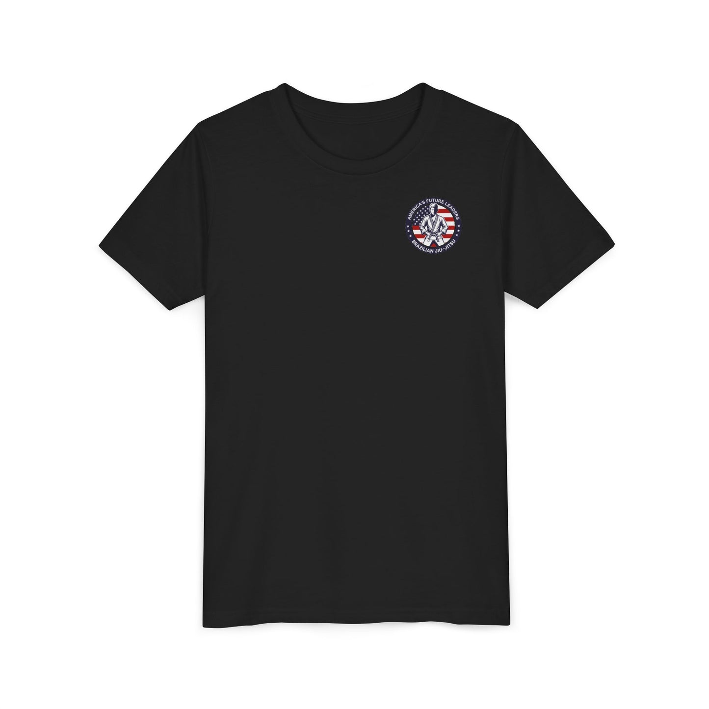 PERSONALIZABLE America's Future Leaders Brazilian Jiu Jitsu Youth Short Sleeve Tee