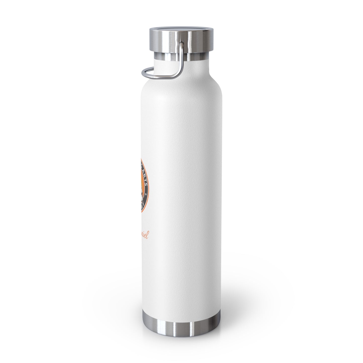 PERSONALIZED JJ Grappling Arts Academy Copper Vacuum Insulated Bottle, 22oz, 7 Colors