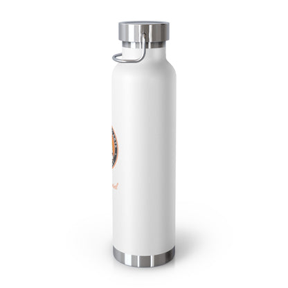 PERSONALIZED JJ Grappling Arts Academy Copper Vacuum Insulated Bottle, 22oz, 7 Colors