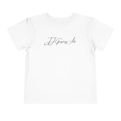 JJ Grappling Arts Signature Minimalist Toddler Short Sleeve Tee, 4 Colors - Bella+Canvas